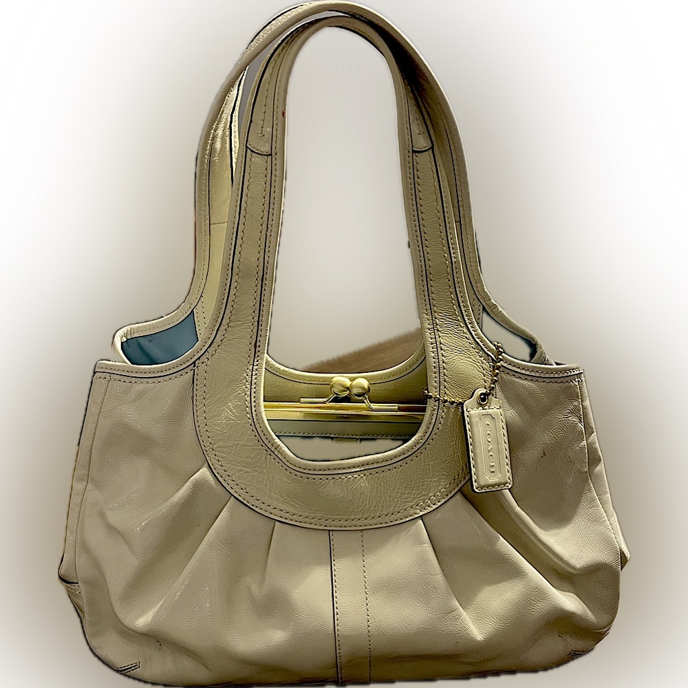 Coach Patent Leather Large Satchel